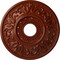 Ekena Millwork Valletta Ceiling Medallion (Fits Canopies up to 3 1/2"), 18"OD x 3 1/2"ID x 1"P, Firebrick CM18VLFIF - alternate 1